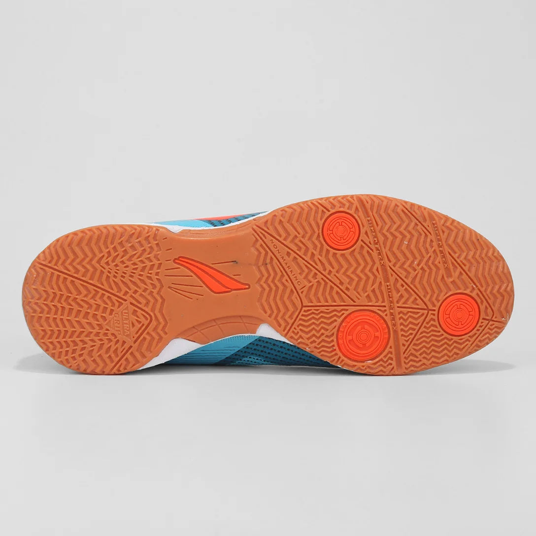 Chuteira Futsal Penalty Max 500 Ecoknit XXI - Turquesa