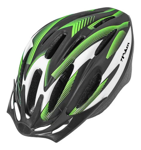 Capacete Bike Out Mold Windstorm Poker - VERDE