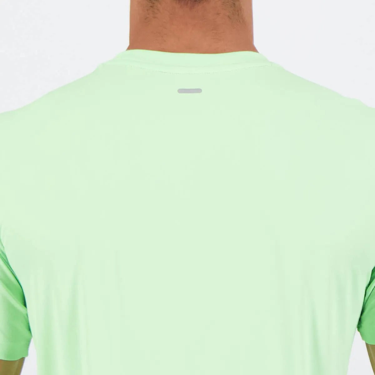 Camiseta Fila Basic Run Verde Fluorescente