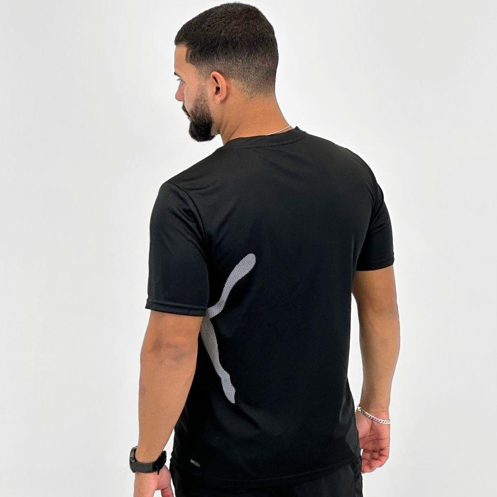 Camiseta PUMA Tad BIG LOGO Tee - Black