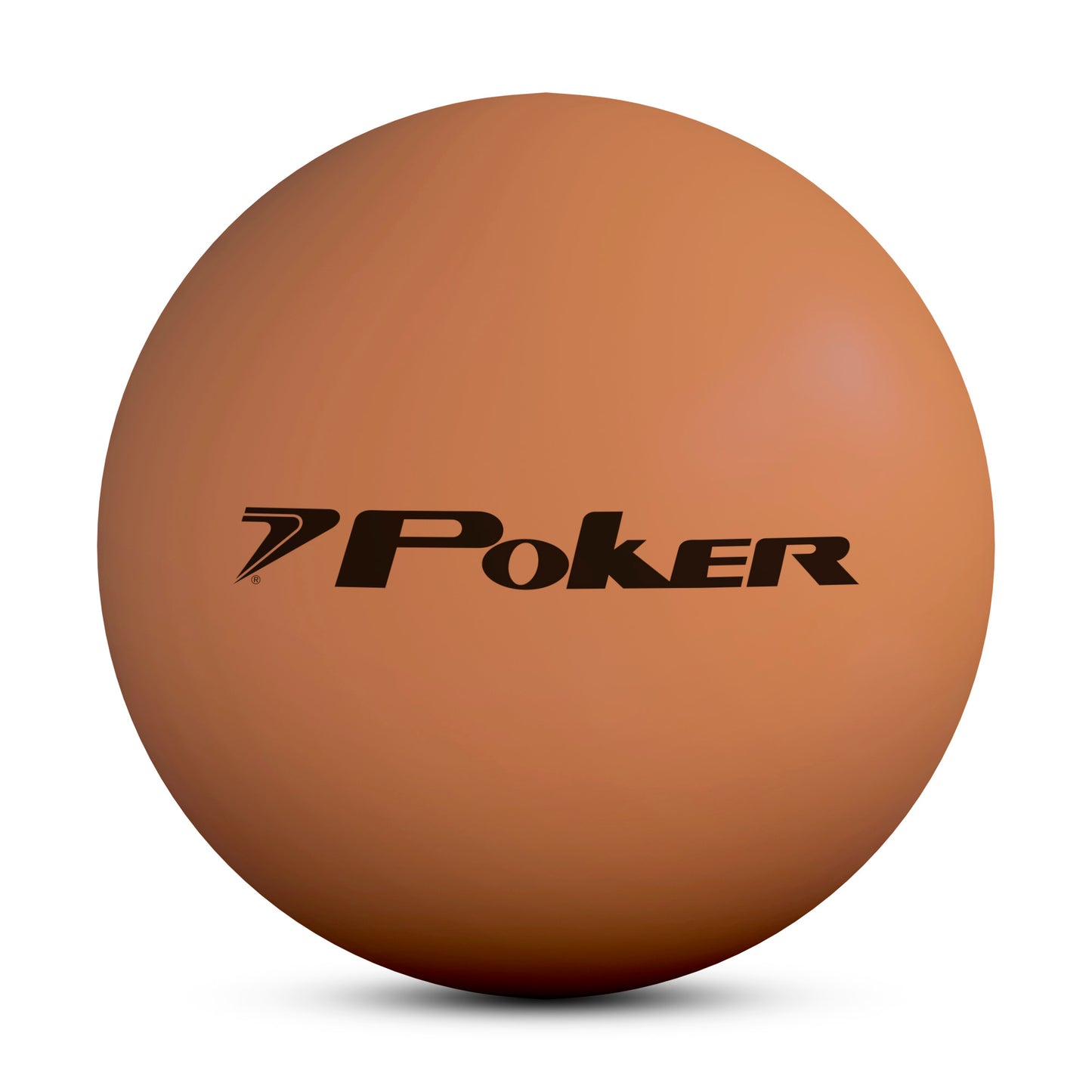 KIT Poker 3 Bolas de Borracha Frescobol N°3 - Laranja
