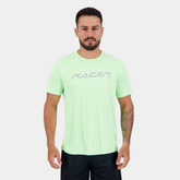 Camiseta Fila Basic Run Verde Fluorescente