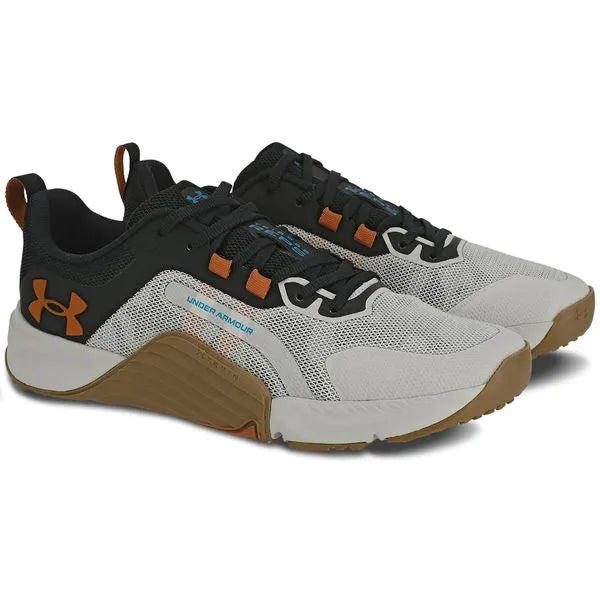 Tênis de Treino Masculino Under Armour Tribase Reps - Branco / Laranja