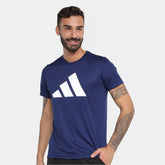 Camiseta Adidas  RUN IT - Azul