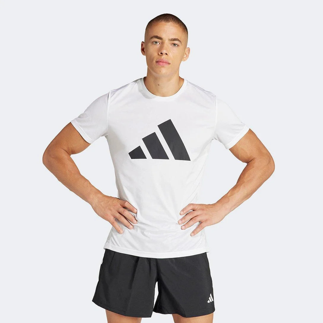 Camiseta Adidas  RUN IT - Branco