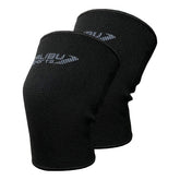 Joelheira lisa elastica scalibu - Preto