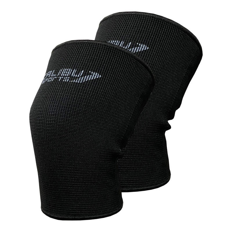 Joelheira lisa elastica scalibu - Preto