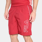 Bermuda Fila Train 7,5 Masculina - Vermelho