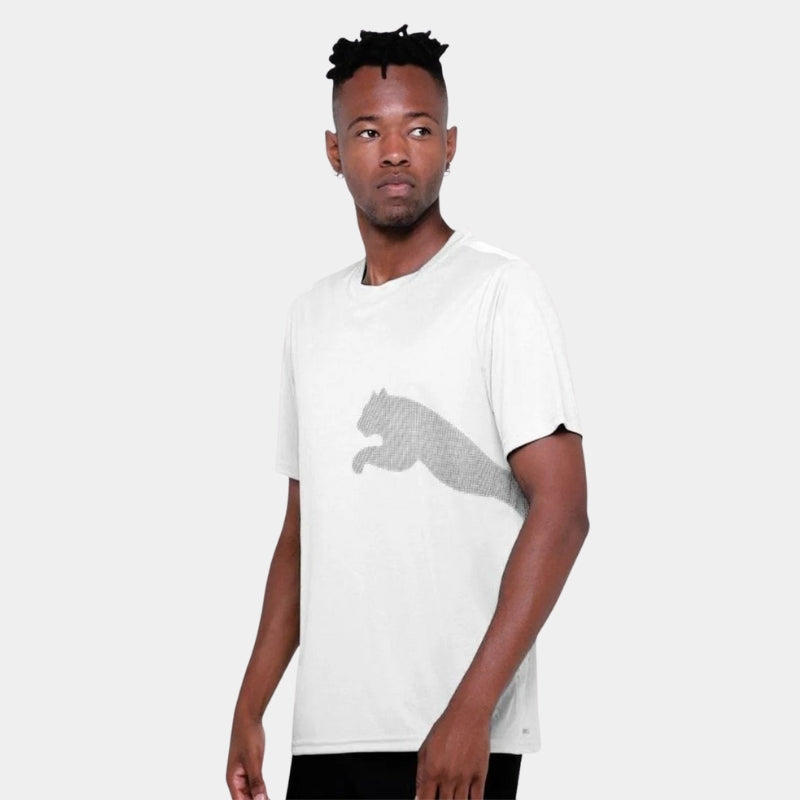 Camiseta PUMA Tad Big Logo Tee -  Branco