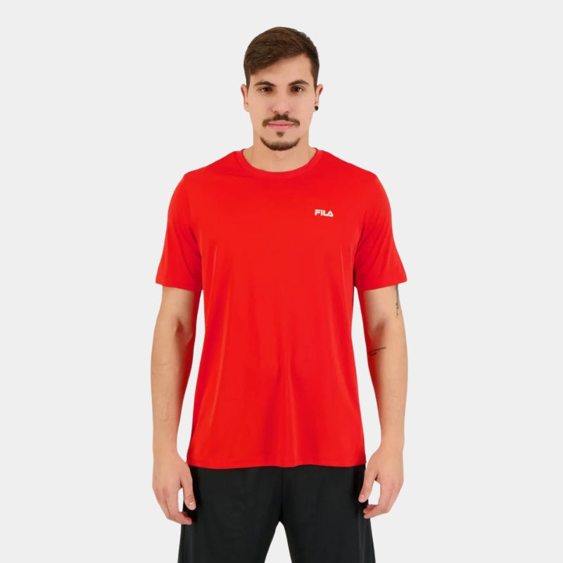 Camiseta Fila Basic Sports Vermelha