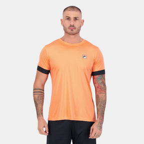 Camiseta Player F-Box II Masculina Adulto Fila - Laranja