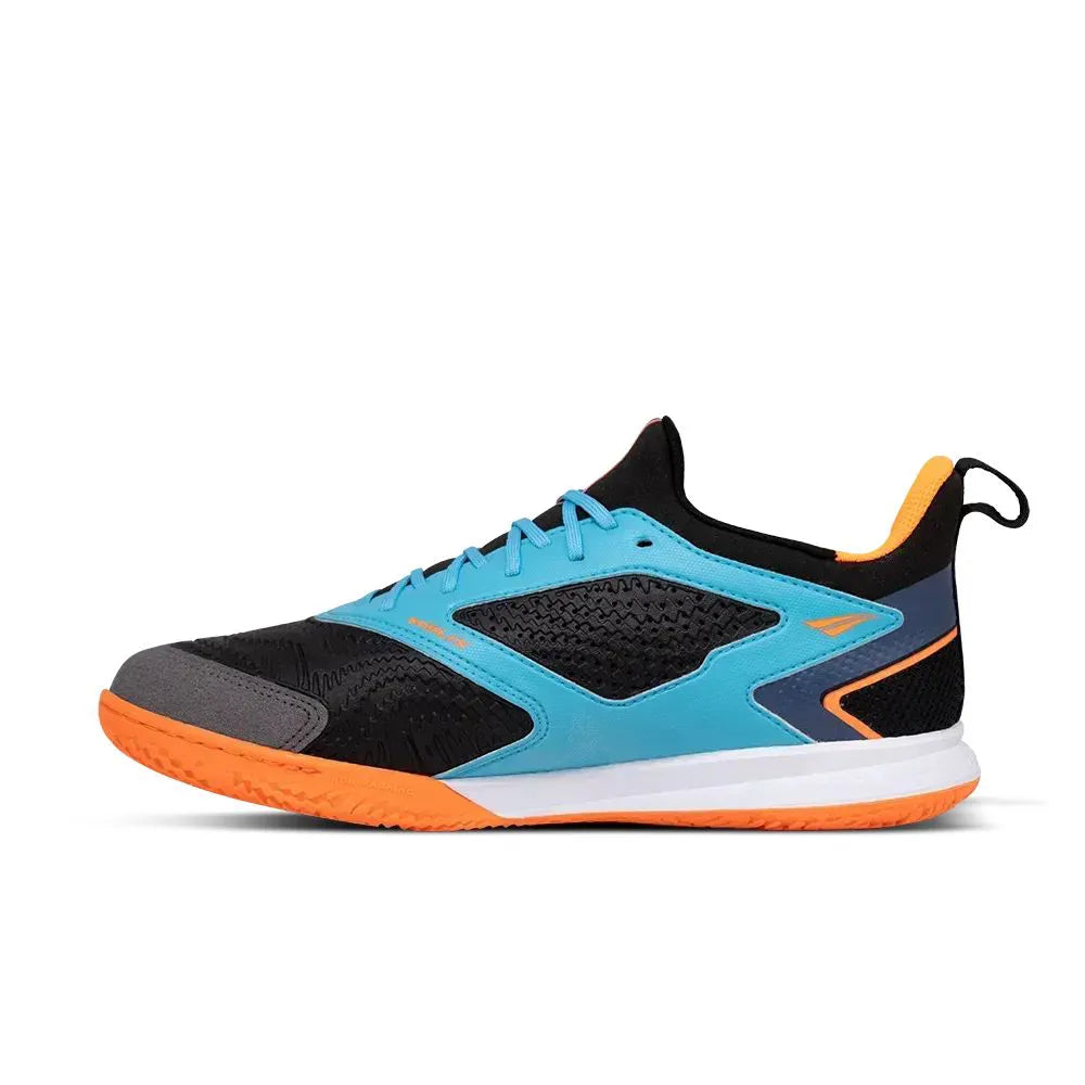 Chuteira Futsal Penalty Max Evolution Locker Y-1 Unissex - Azul+Laranja