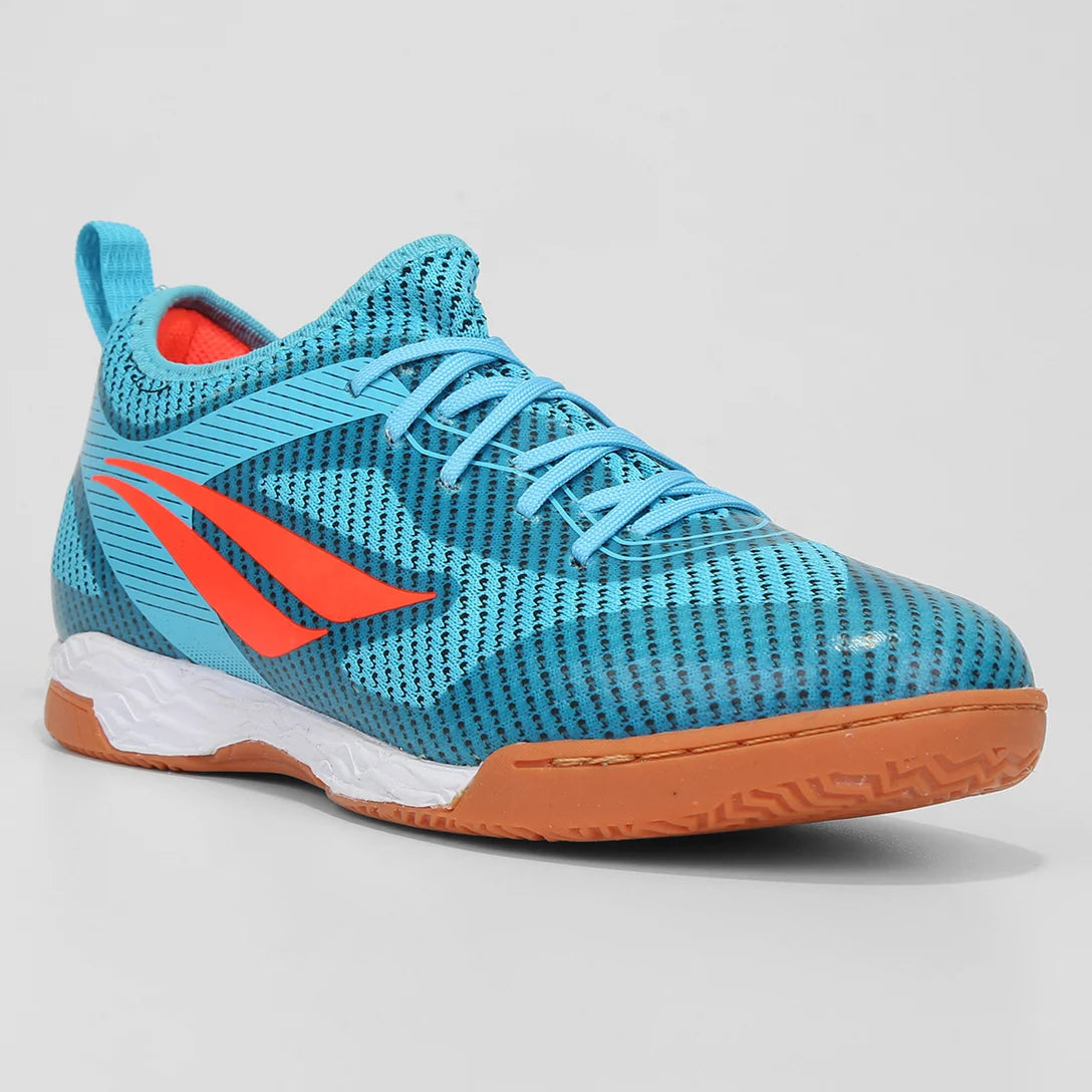 Chuteira Futsal Penalty Max 500 Ecoknit XXI - Turquesa