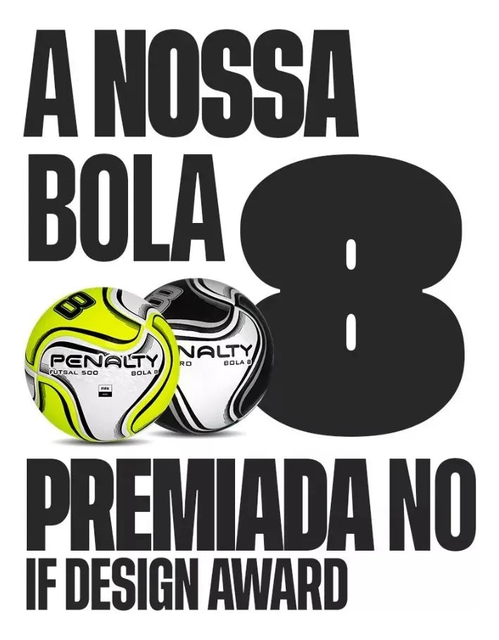 BOLA FUTSAL 8 X BC-PT