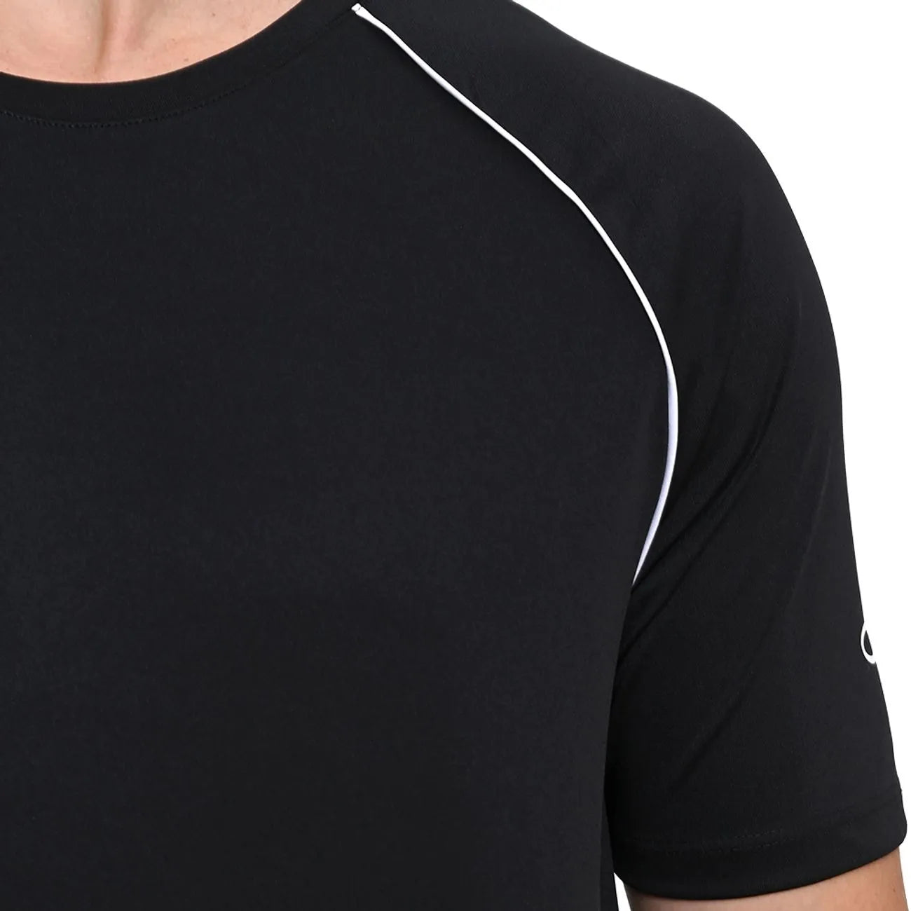Camisa Raglan Olympikus T-shirt Line Essential - Preto