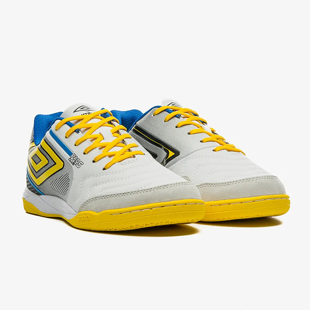 Chuteira Futsal Umbro Pro 5 Bump Club - Amarelo