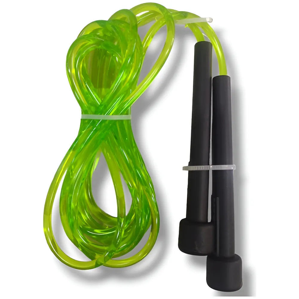 Corda De Pular Light Treino Academia Fitness Crossfit Poker Cor Verde