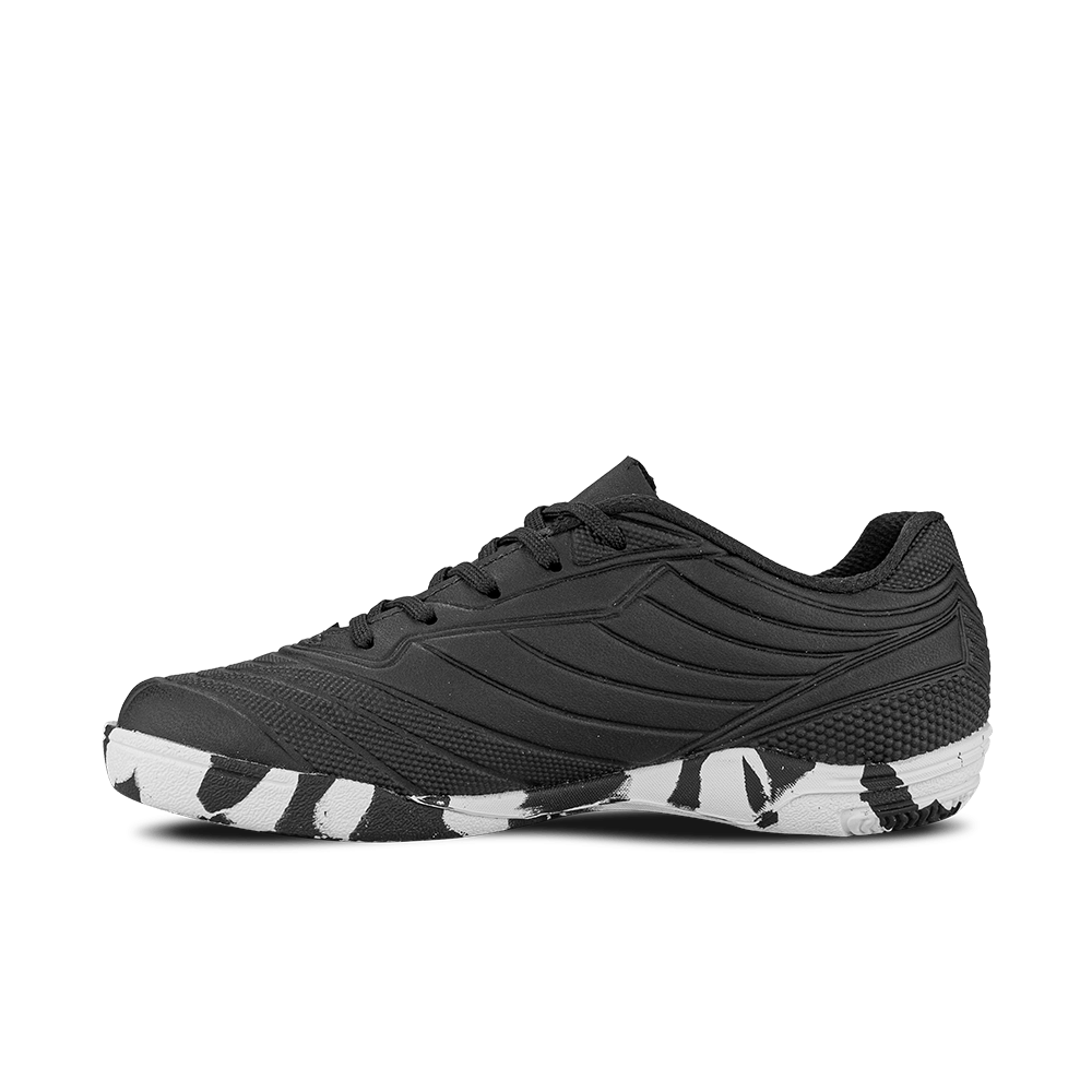 Chuteira Futsal Penalty Matis Kids XXI - Preto / Dourado