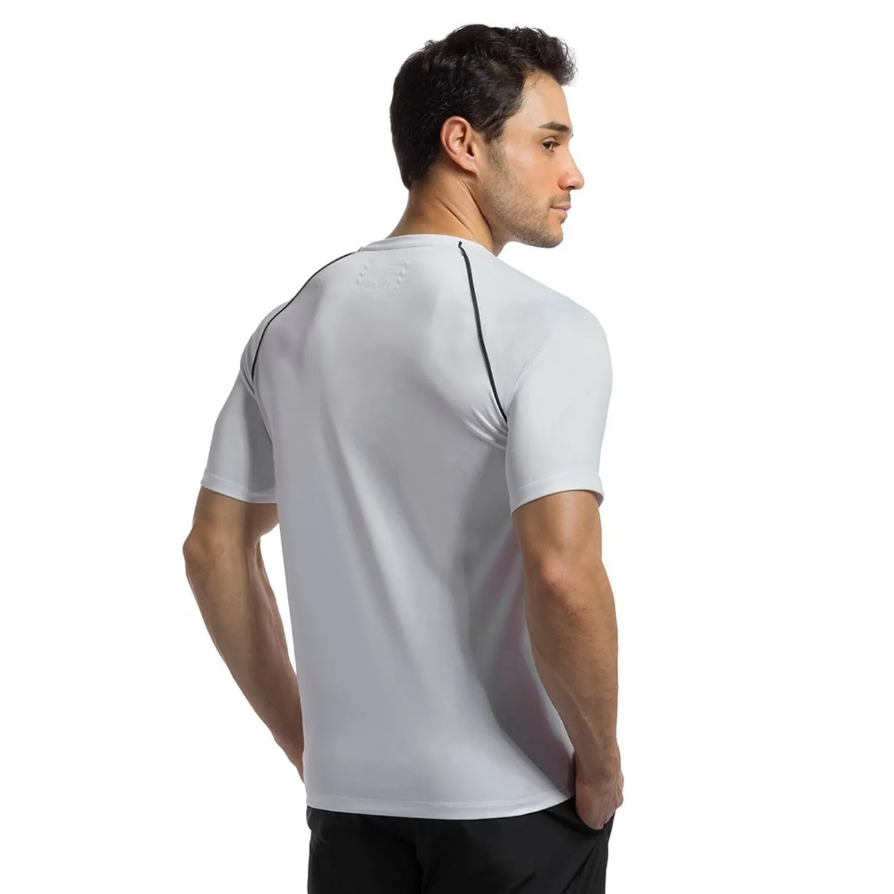 Camisa Raglan Olympikus T-shirt Line Essential - Branco