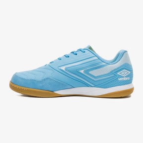 Chuteira Futsal Umbro Pro 5 Bump Club - Azul e Branco