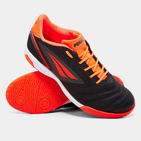 Chuteira Futsal Penalty Brasil 70 Y-1 Unissex - Preto+Laranja