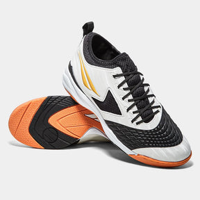 Chuteira Futsal Penalty Max 1000 Ecoknit - Branco+dourado