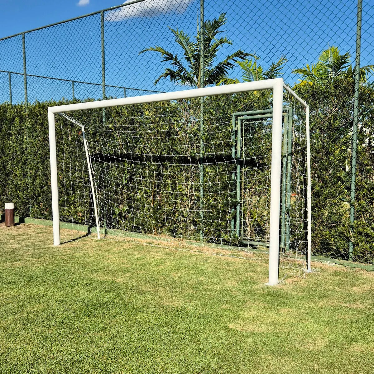Par de Rede para Trave de Gol Society Suico 5mts Fio 2 Nylon