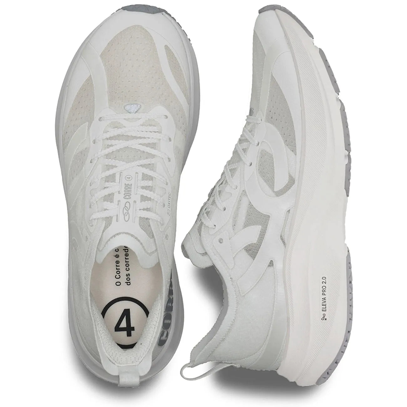 Tênis Olympikus Corre 4 Unissex - BRANCO