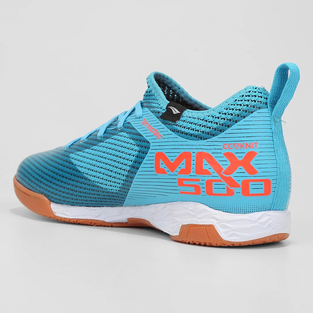 Chuteira Futsal Penalty Max 500 Ecoknit XXI - Turquesa