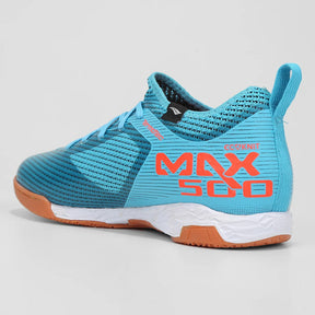 Chuteira Futsal Penalty Max 500 Ecoknit XXI - Turquesa