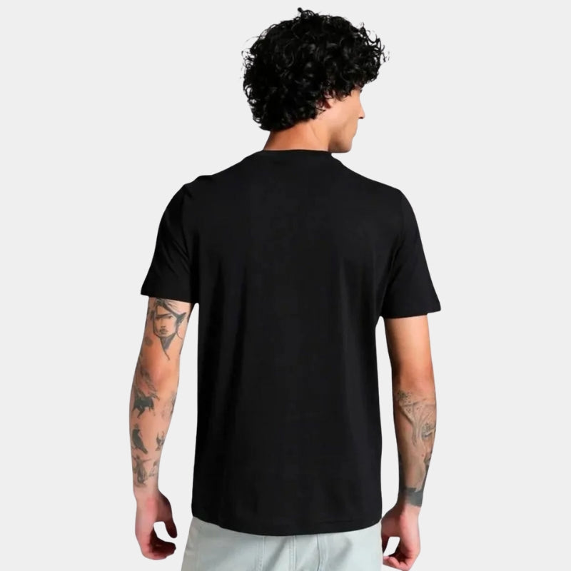 Camiseta Masculina Puma Essentials Logo Lab Summer Tee - Preta