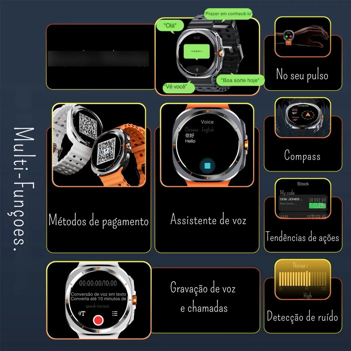 RELOGIO MICROWEAR DIGITAL COM GPS
