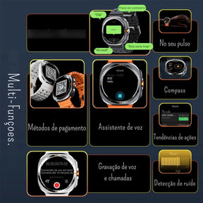 RELOGIO MICROWEAR DIGITAL COM GPS