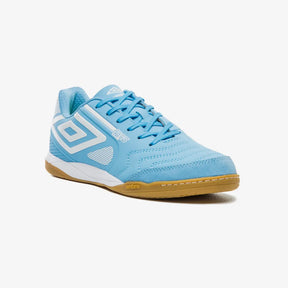 Chuteira Futsal Umbro Pro 5 Bump Club - Azul e Branco