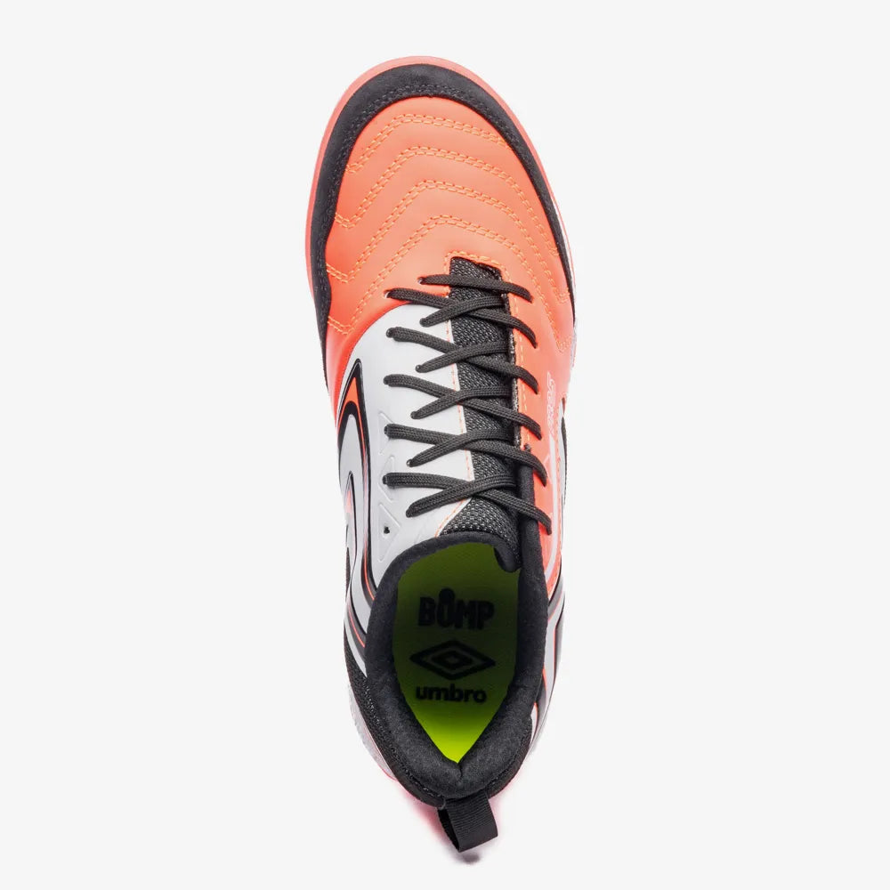 Chuteira Futsal Umbro Pro 5 Bump - Laranja