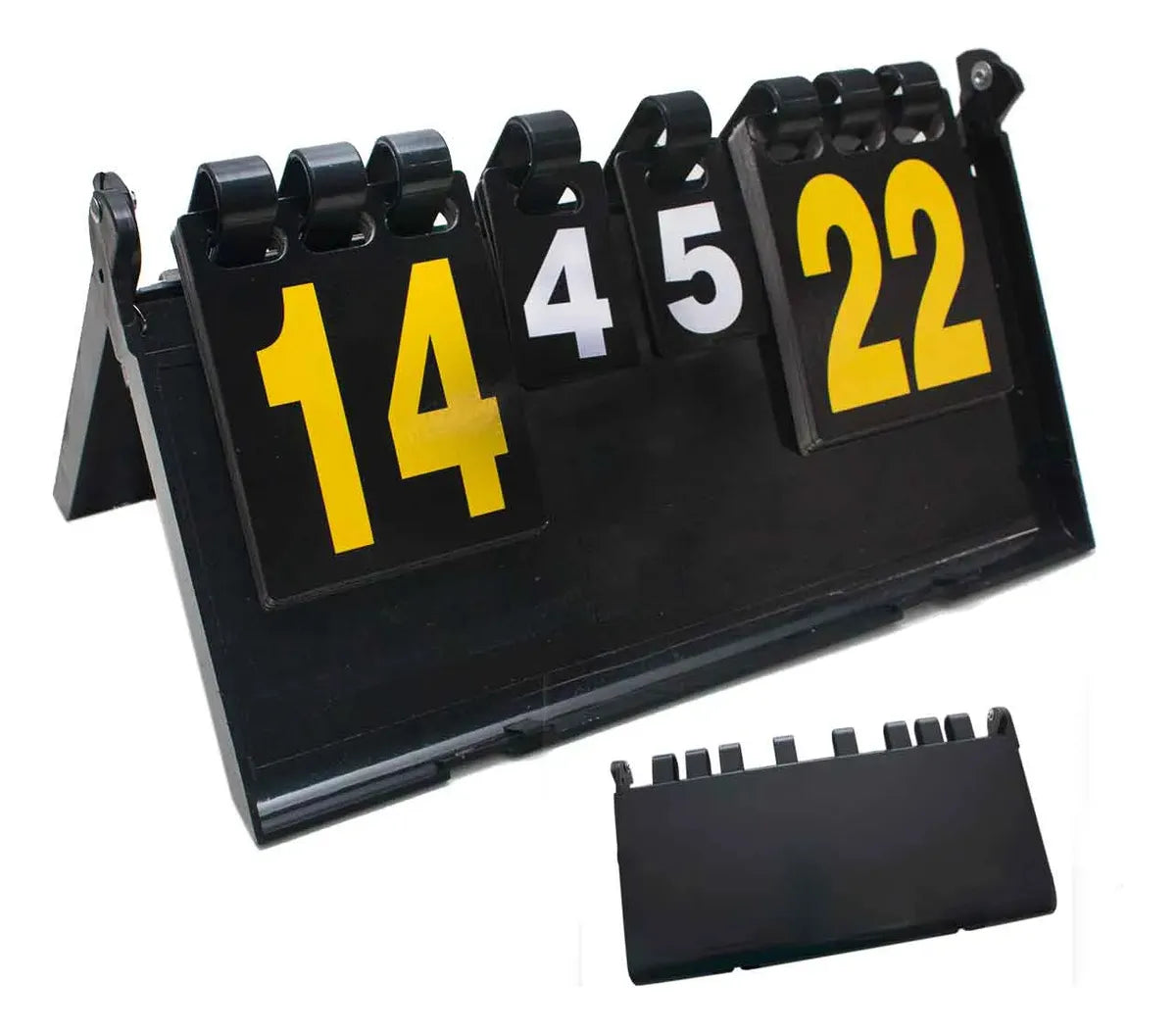 Placar De Mesa Marcador Manual de Pontos Dobrável Portátil Multi Esportes PVC