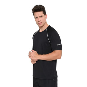 Camisa Raglan Olympikus T-shirt Line Essential - Preto