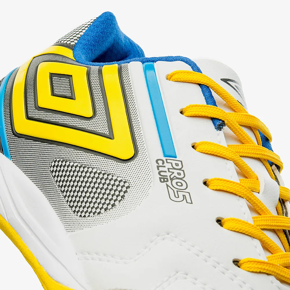 Chuteira Futsal Umbro Pro 5 Bump Club - Amarelo