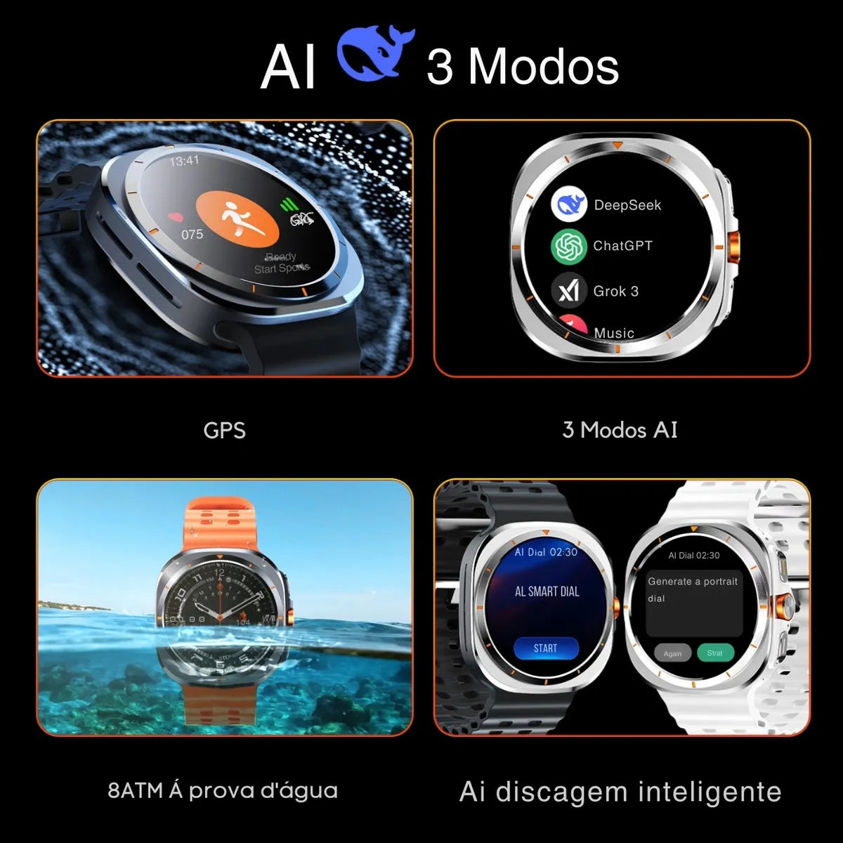 RELOGIO MICROWEAR DIGITAL COM GPS