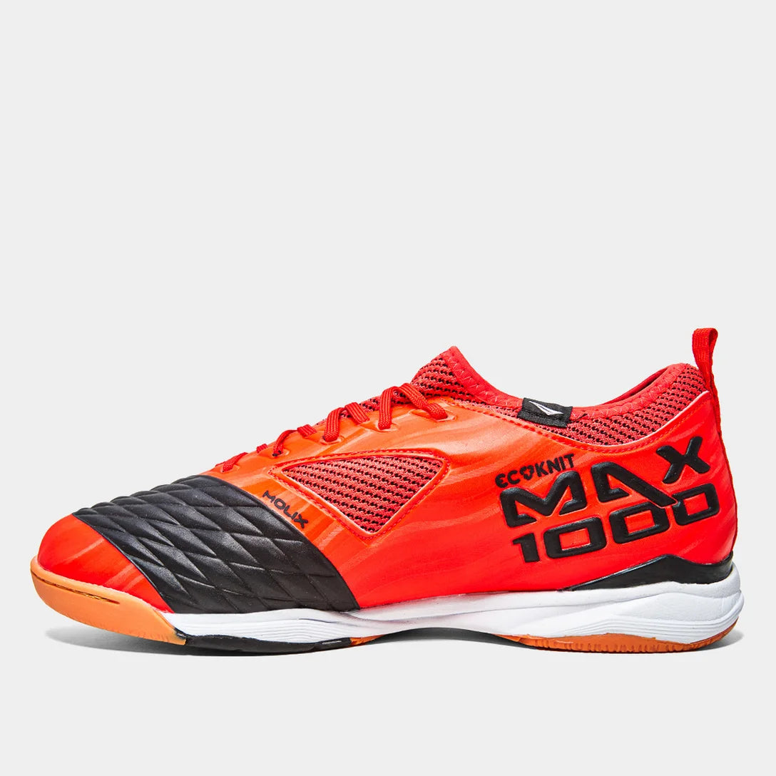Chuteira Futsal Penalty Max 1000 Ecoknit - Vermelho