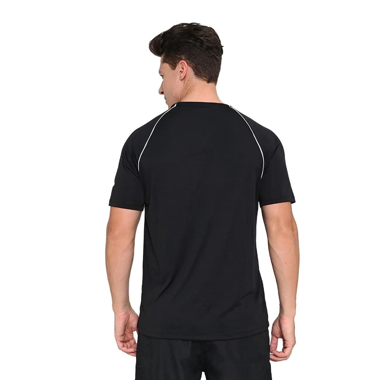 Camisa Raglan Olympikus T-shirt Line Essential - Preto