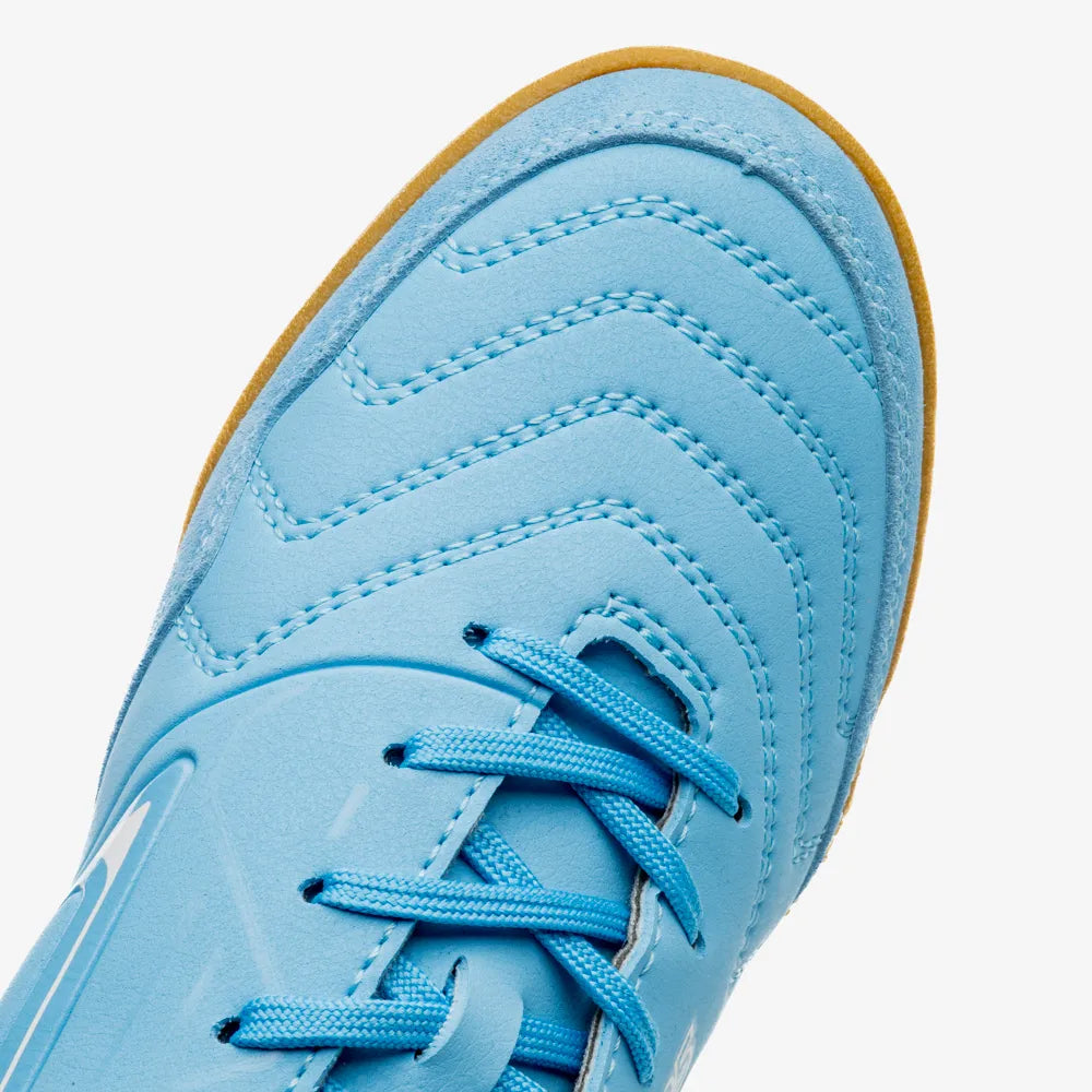 Chuteira Futsal Umbro Pro 5 Bump Club - Azul e Branco
