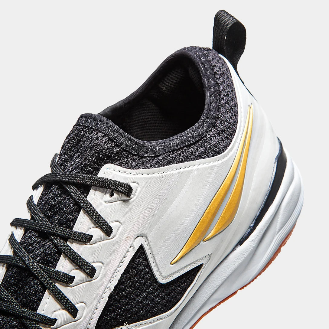 Chuteira Futsal Penalty Max 1000 Ecoknit - Branco+dourado