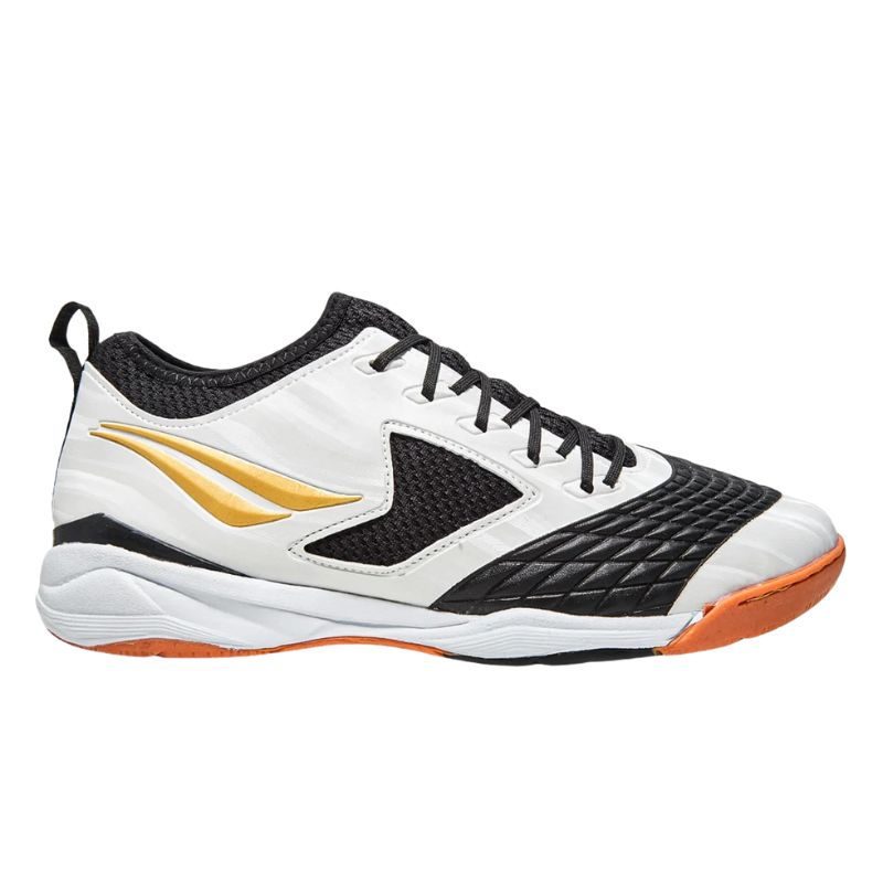 Chuteira Futsal Penalty Max 1000 Ecoknit - Branco+dourado