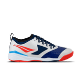 Chuteira Futsal Penalty Max 1000 Ecoknit - Branco e Azul