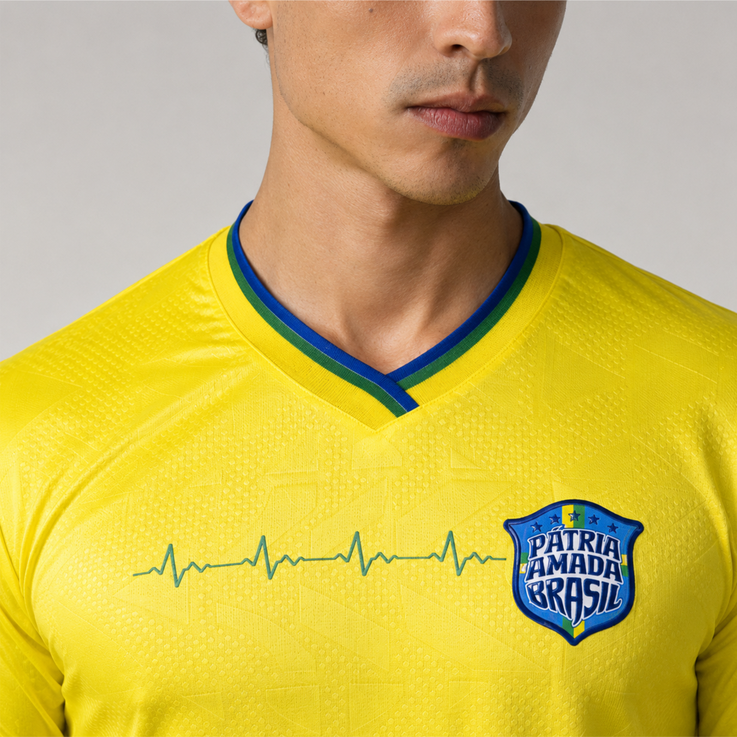 CAMISA BRASIL TORCEDOR OFICIAL DRY TECH