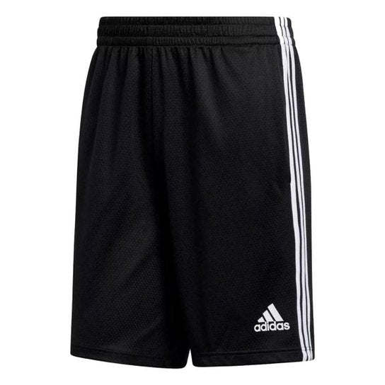 Short Adidas 3S Masculino - PRETO