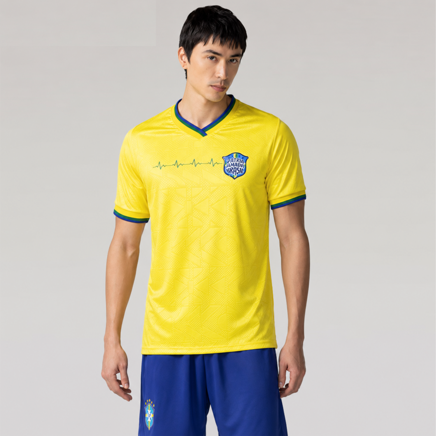 CAMISA BRASIL TORCEDOR OFICIAL DRY TECH