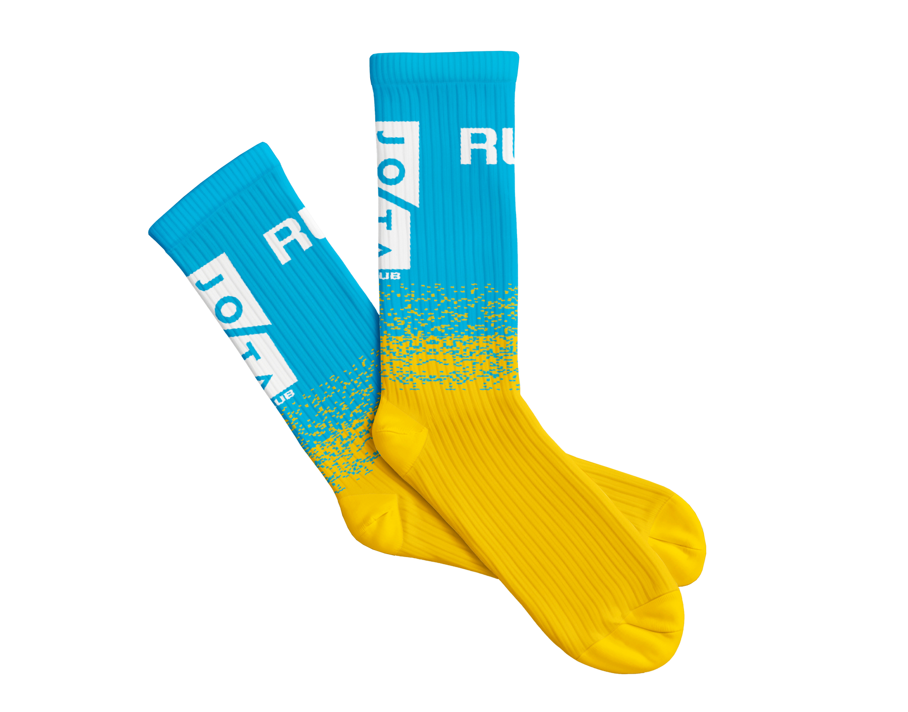 Meia Jota Oficial - AZUL/AMARELO