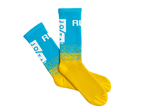 Meia Jota Oficial - AZUL/AMARELO